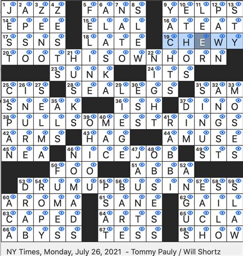 We have 18 possible answers in our database. . Closing trio crossword clue